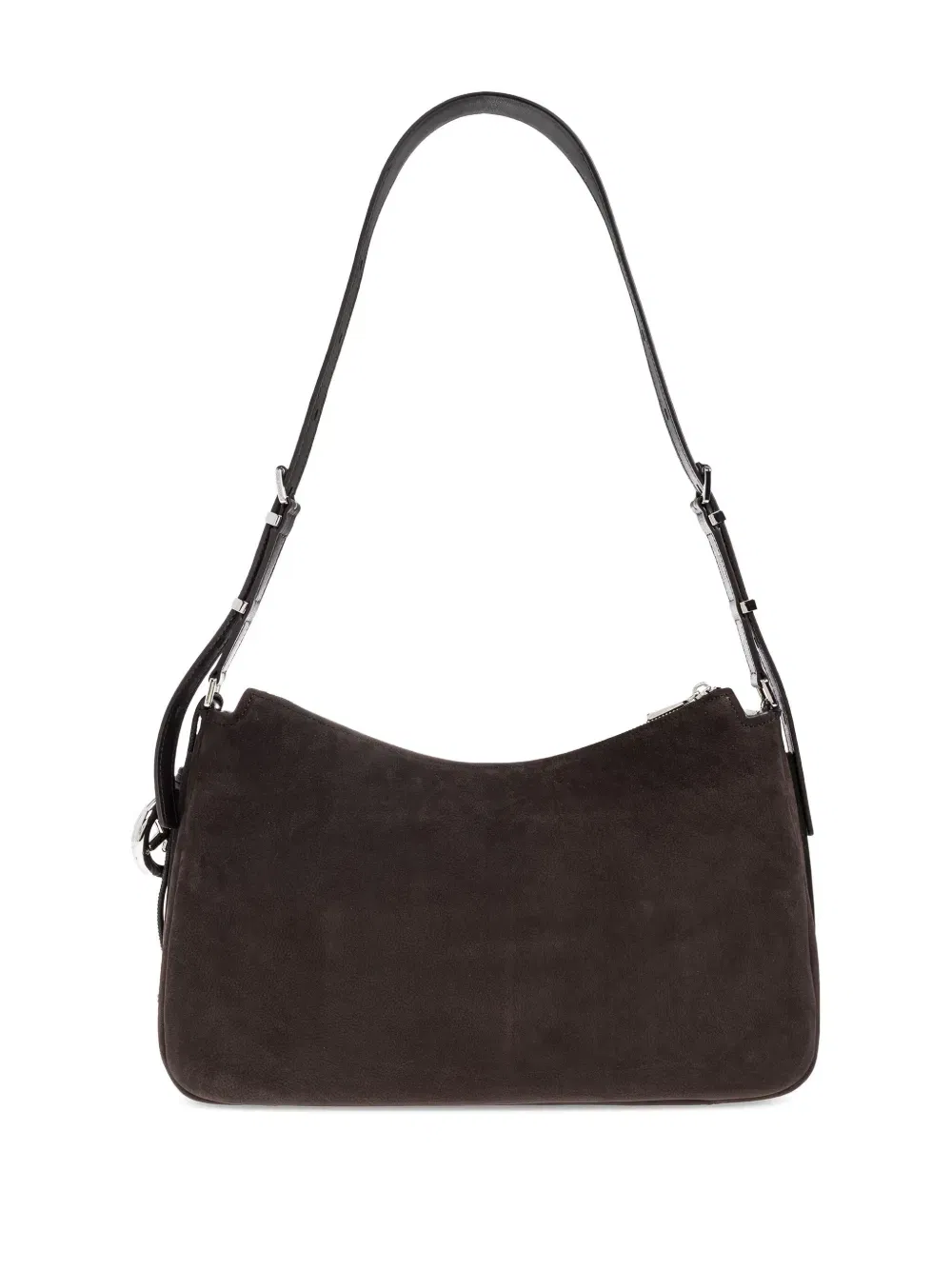 suede-leather shoulder bag