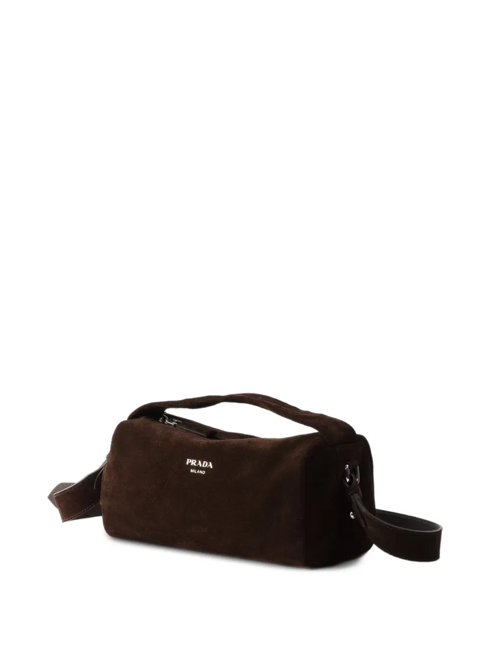 suede-leather shoulder bag