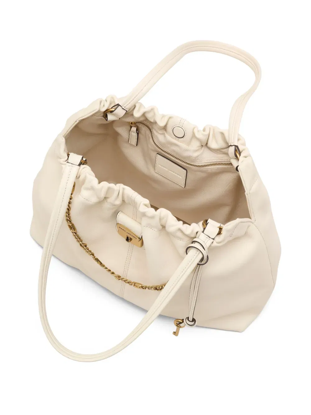 The Cristina chain-embellished drawstring tote bag