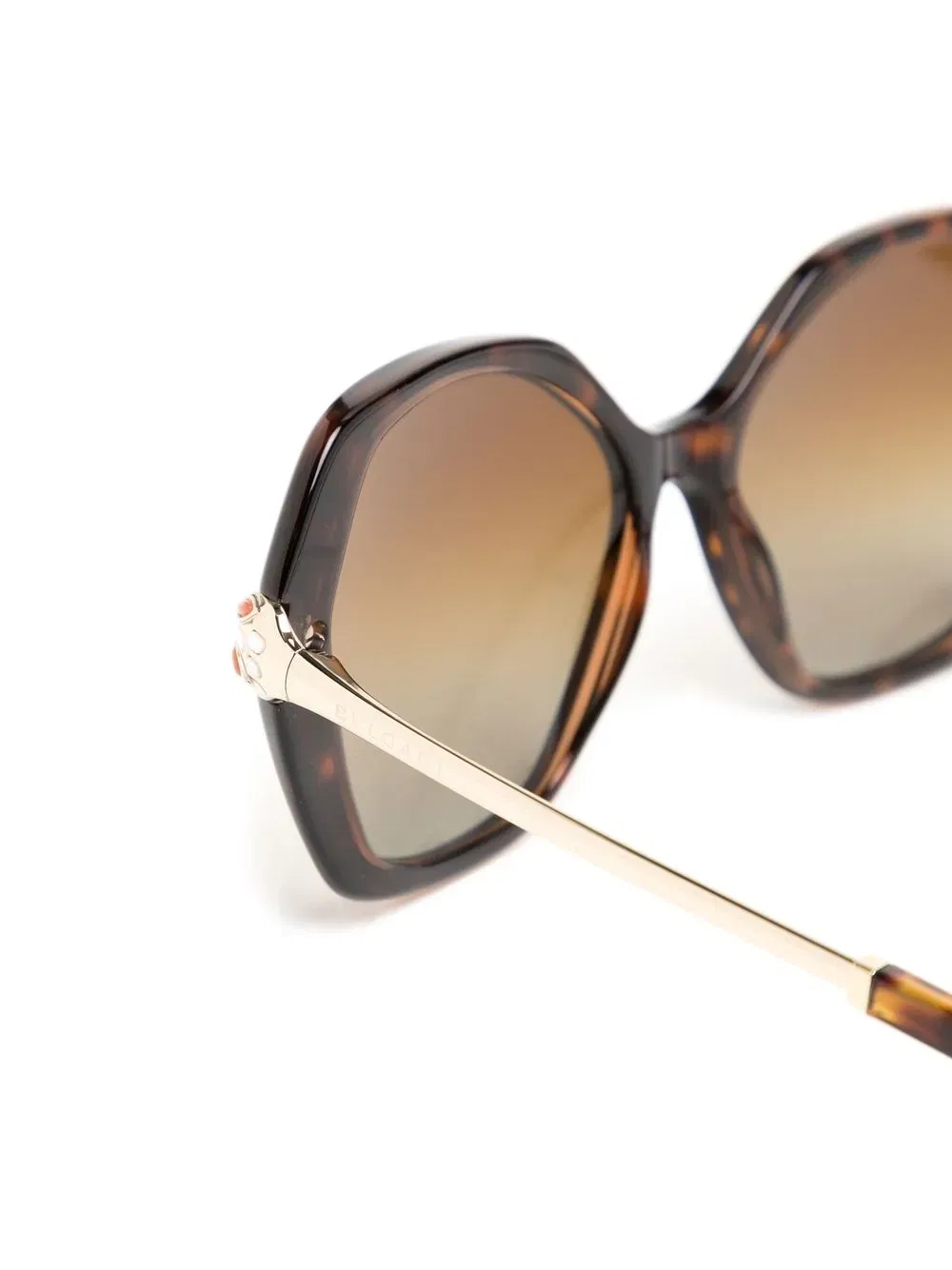 tortoiseshell cat-eye frame sunglasses