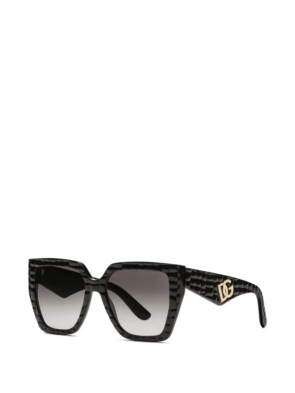 DG crossed square sunglasses
